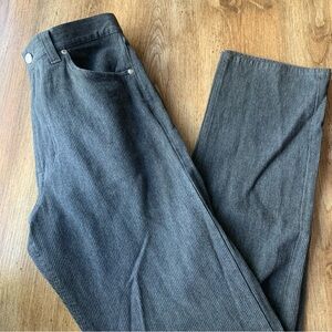 Hugo Boss Alabama Mens Chinos W33 L36 Regular Straight Grey Wool Corduroy